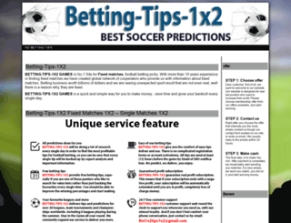 betting-tips-1x2.com screenshot