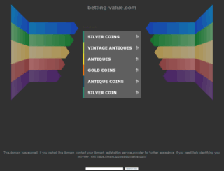 betting-value.com screenshot