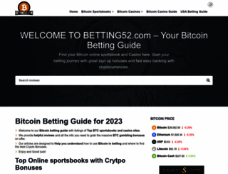 betting52.com screenshot