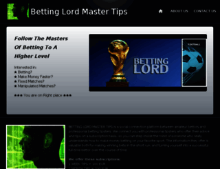 bettinglord.webs.com screenshot