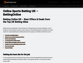 bettingonline.co.uk screenshot