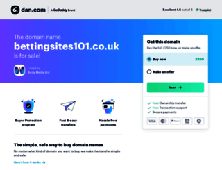 bettingsites101.co.uk screenshot