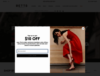 betts.com.au screenshot