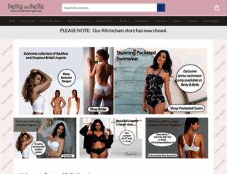 bettyandbelle.co.uk screenshot