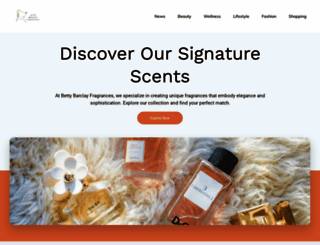 bettybarclayfragrances.com screenshot