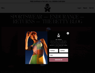 bettydesigns.com screenshot