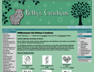 bettys-creations.de screenshot