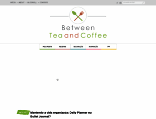 betweenteaandcoffee.com.br screenshot