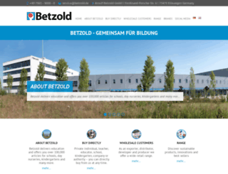 betzold.com screenshot