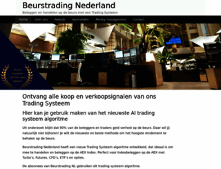 beurstrading.nl screenshot