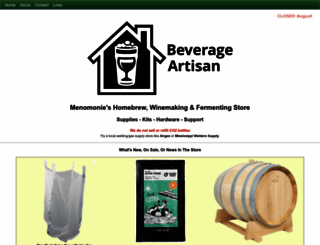 beverageartisan.com screenshot