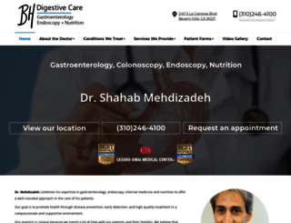 beverlyhillsdigestivecare.com screenshot