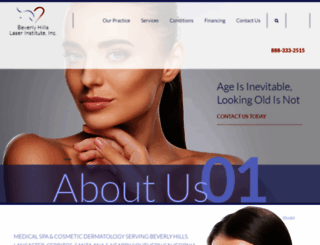 beverlyhillslaserinstitute.com screenshot