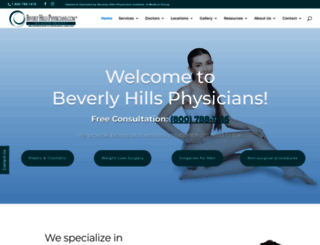 beverlyhillsphysicians.com screenshot