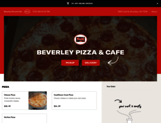 beverlypizzacafe.com screenshot