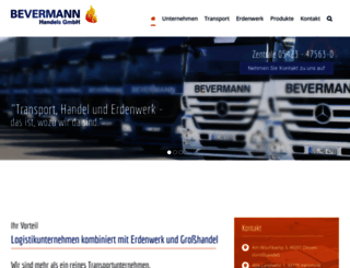 bevermann-handel.de screenshot