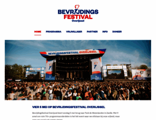 bevrijdingsfestivaloverijssel.nl screenshot