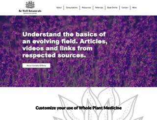 bewellbotanicals.com screenshot