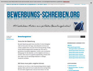 bewerbungs-schreiben.org screenshot