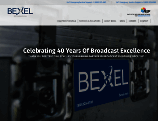 bexel.com screenshot