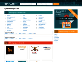 bexleyheath.cylex-uk.co.uk screenshot