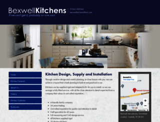 bexwellkitchens.co.uk screenshot