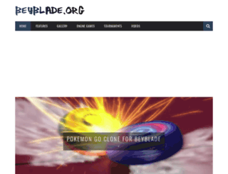 beyblade.org screenshot