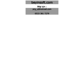 beyinsoft.com screenshot