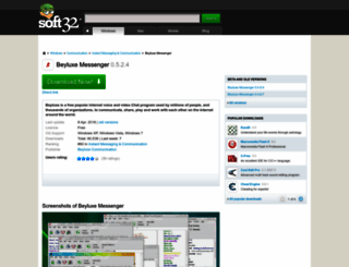 beyluxe-messenger.soft32.com screenshot