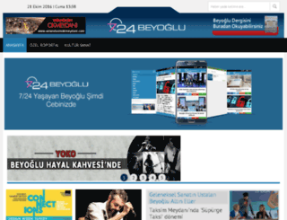 beyoglu724.com screenshot