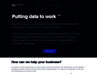 beyondanalysis.info screenshot