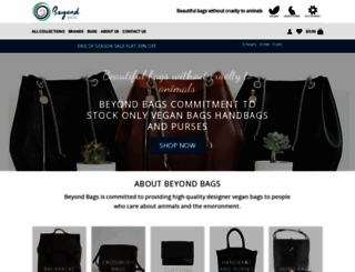 beyondbags.com screenshot