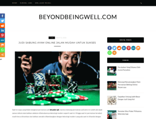 beyondbeingwell.com screenshot
