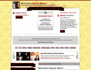 beyondgracekelly.com screenshot