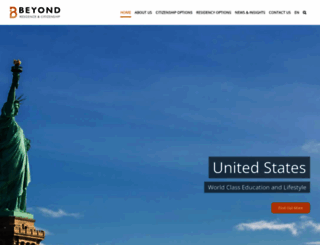 beyondimmigration.com screenshot