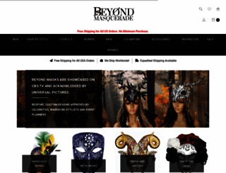 beyondmasquerade.com screenshot
