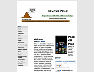 beyondpeak.com screenshot