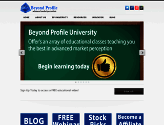 beyondprofile.com screenshot