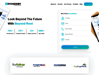 beyondroot.com screenshot