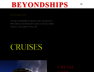 beyondships.com screenshot