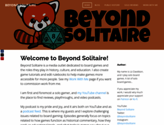 beyondsolitaire.net screenshot