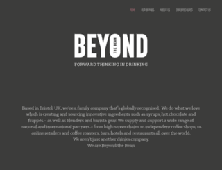 beyondthebean.com screenshot