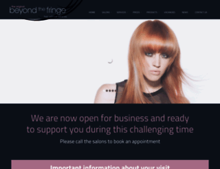 beyondthefringe.co.uk screenshot