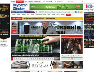 beypazarigundem.com screenshot