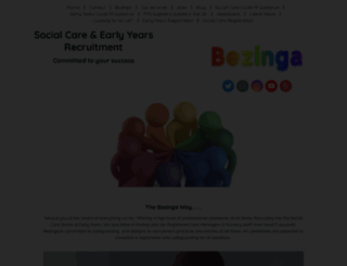bezinga.co.uk screenshot