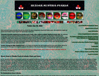 bezoarmustikapearls.com screenshot