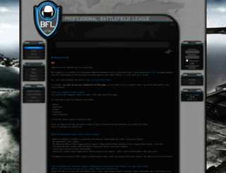bf-league.eu screenshot