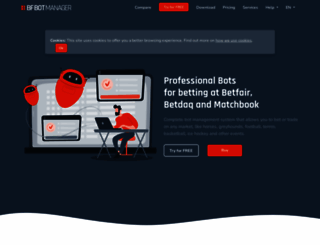 bfbotmanager.com screenshot