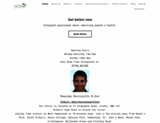 bfosteo.london screenshot