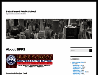 bfpschool.wordpress.com screenshot